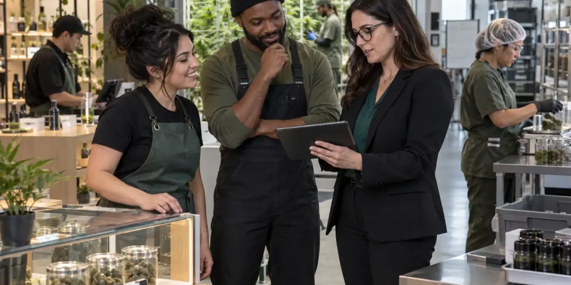 New York cannabis professionals working across retail cultivation processing and compliance roles